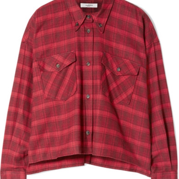 Isabel Marant Delora Red Flannel- Fall Staple!! - Picture 2 of 6